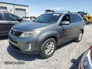 2014 Kia Sorento LX with VIN 5XYKT4A78EG490630, listed as a Copart auction lot 52450005 with 154,116 mi miles and Salvage Title. Bid and sale history available at carsss.com. Image 1.