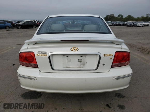 2005 Hyundai Sonata GLS with VIN KMHWF35H75A141198, listed as a Copart auction lot 69321004 with 90,302 mi miles and Salvage Title. Bid and sale history available at carsss.com. Image 6.