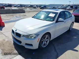 2013 BMW 3 Series 328i with VIN WBA3A5C5XDF353389, listed as a IAAI auction lot 41625851 with 153,522 mi miles. Bid and sale history available at carsss.com. Image 2.
