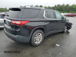 2018 Chevrolet Traverse LT Cloth with VIN 1GNERGKW6JJ254160, listed as a Copart auction lot 60411325 with 84,597 mi miles and Salvage title. Bid and sale history available at DreamBid. Image 3.