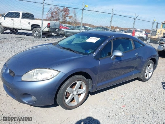 2007 Mitsubishi Eclipse GS with VIN 4A3AK24F67E060304, listed as a IAAI auction lot 40709276 with 113,801 mi miles. Bid and sale history available at carsss.com. Image 2.