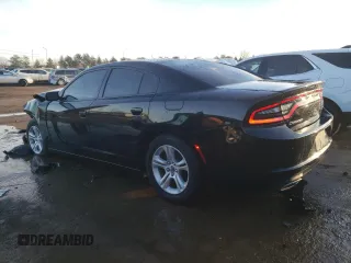 2019 Dodge Charger SXT with VIN 2C3CDXBGXKH725547, listed as a Copart auction lot 42208915 with 93,723 mi miles and Salvage title. Bid and sale history available at DreamBid. Image 2.