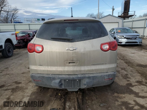 2011 Chevrolet Traverse 1LT with VIN 1GNKVGED3BJ413453, listed as a Copart auction lot 43238195 with 179,024 mi miles and Salvage Title. Bid and sale history available at DreamBid. Image 6.