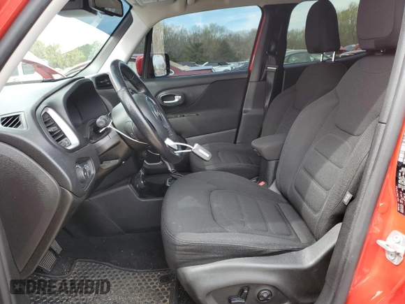 2020 Jeep Renegade Latitude with VIN ZACNJBBB9LPL70906, listed as a Copart auction lot 50027115 with 82,812 mi miles and Salvage Title. Bid and sale history available at carsss.com. Image 7.