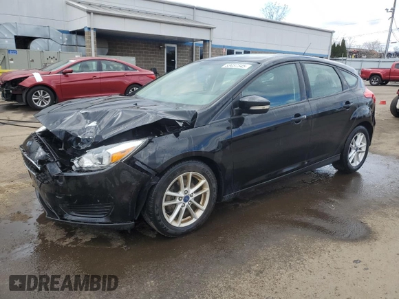 2017 Ford Focus SE with VIN 1FADP3K2XHL200929, listed as a Copart auction lot 53457345 with 66,922 mi miles and Salvage Title. Bid and sale history available at carsss.com. Image 1.