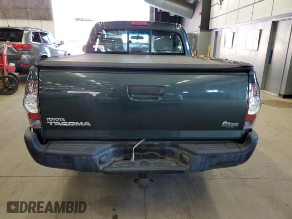 2010 Toyota Tacoma with VIN 5TENX4CN4AZ715297, listed as a Copart auction lot 52585195 with 102,004 mi miles and Clean Title. Bid and sale history available at carsss.com. Image 6.