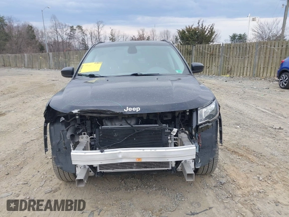 2019 Jeep Compass Latitude z VIN 3C4NJDBB8KT766816, wystawiony jako IAAI lot #41678251 z przebiegiem 143 512 mil mil oraz . Historia ofert i sprzedaży dostępna na DreamBid. Obrazek 13.