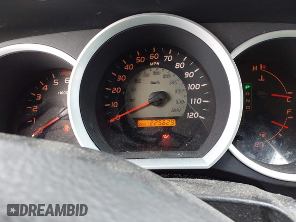 2009 Toyota Tacoma with VIN 5TETX22N99Z642534, listed as a IAAI auction lot 41739376 with 225,629 mi miles and . Bid and sale history available at DreamBid. Image 7.