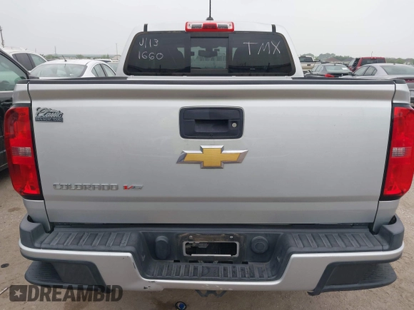 2018 Chevrolet Colorado 2WD Z71 with VIN 1GCGSDEN4J1131660, listed as a IAAI auction lot 41907485 with 49,722 mi miles. Bid and sale history available at carsss.com. Image 16.