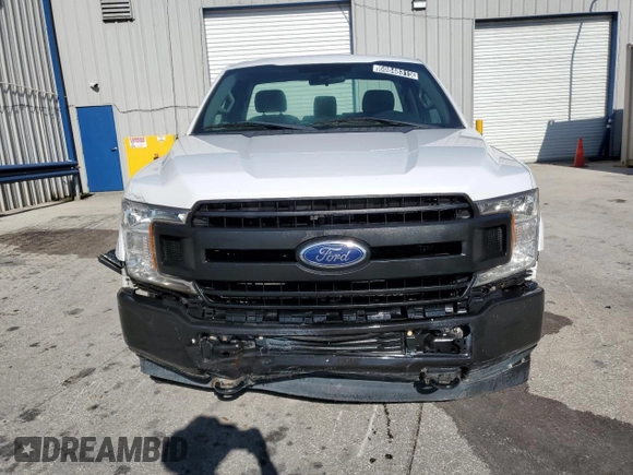 2018 Ford F-150 XL with VIN 1FTMF1EB1JFD61171, listed as a Copart auction lot 60848315 with Not provided miles and Clean title. Bid and sale history available at DreamBid. Image 5.