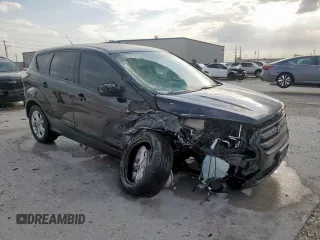 2018 Ford Escape S with VIN 1FMCU0F72JUB42488, listed as a Copart auction lot 63641845 with 80,184 mi miles and Salvage title. Bid and sale history available at DreamBid. Image 4.