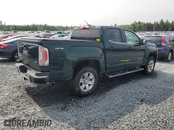 2016 GMC Canyon 4WD SLE with VIN 1GTG6CE35G1252431, listed as a Copart auction lot 61568313 with 91,210 mi miles. Bid and sale history available at carsss.com. Image 3.