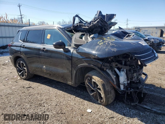 2022 Mitsubishi Outlander SEL z VIN JA4J4VA86NZ007865, wystawiony jako Copart lot #48205825 z przebiegiem Nie podano mil oraz Szkoda całkowita • Salvage title. Historia ofert i sprzedaży dostępna na DreamBid. Obrazek 4.