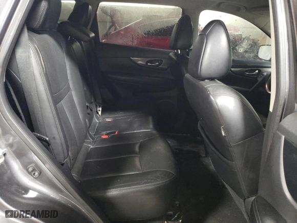 2015 Nissan Rogue SL with VIN 5N1AT2MV1FC765914, listed as a Copart auction lot 43814775 with 170,405 mi miles and Salvage Title. Bid and sale history available at carsss.com. Image 10.