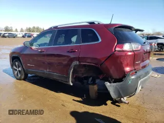 2019 Jeep Cherokee Limited with VIN 1C4PJMDX8KD309317, listed as a Copart auction lot 46684945 with 153,380 mi miles and Salvage Title. Bid and sale history available at carsss.com. Image 2.