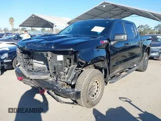 2024 Chevrolet Silverado 1500 Custom Trail Boss with VIN 3GCUDCE84RG129664, listed as a IAAI auction lot 41652172 with 35,644 mi miles. Bid and sale history available at carsss.com. Image 18.