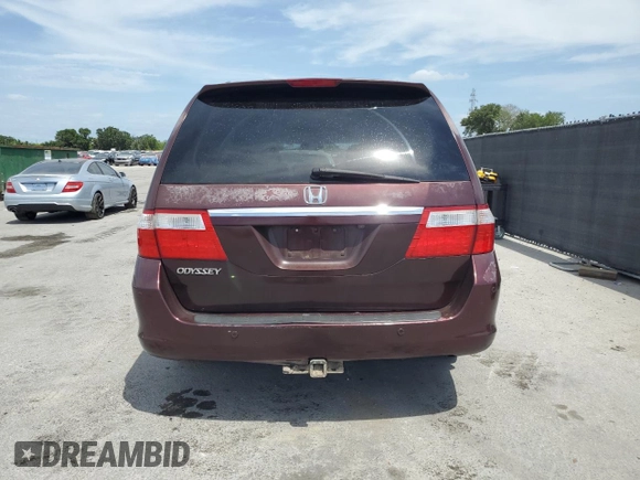 2007 Honda Odyssey Touring with VIN 5FNRL38827B062909, listed as a Copart auction lot 54449875 with 198,457 mi miles and Clean Title. Bid and sale history available at carsss.com. Image 6.