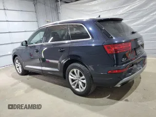 2018 Audi Q7 Premium Plus with VIN WA1LHAF75JD013380, listed as a Copart auction lot 58324865 with 92,877 mi miles and Salvage title. Bid and sale history available at DreamBid. Image 2.