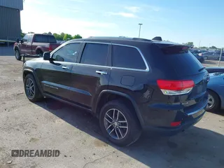 2018 Jeep Grand Cherokee Limited with VIN 1C4RJFBT7JC408526, listed as a IAAI auction lot 42103419 with 103,873 mi miles and . Bid and sale history available at DreamBid. Image 3.