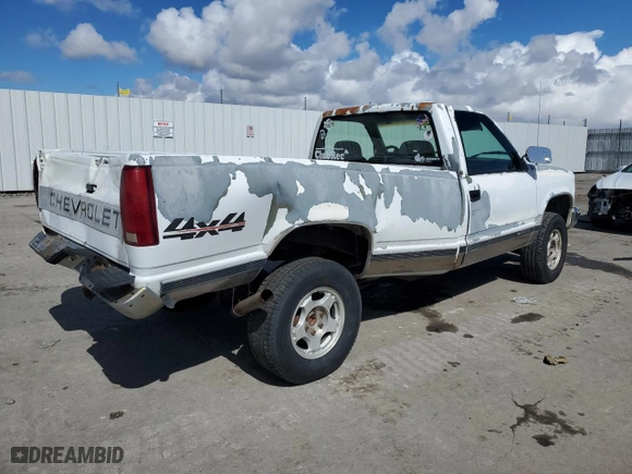 1993 Chevrolet C/K 2500 with VIN 1GCFK24K6PE127943, listed as a Copart auction lot 49150645 with NaN miles and Salvage Title. Bid and sale history available at carsss.com. Image 3.