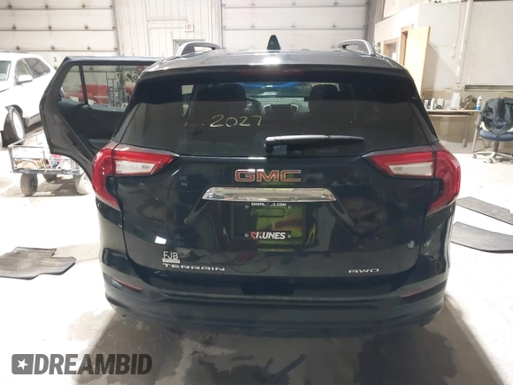 2022 GMC Terrain SLE with VIN 3GKALTEV8NL114912, listed as a IAAI auction lot 41942027 with 63,675 mi miles and . Bid and sale history available at DreamBid. Image 16.