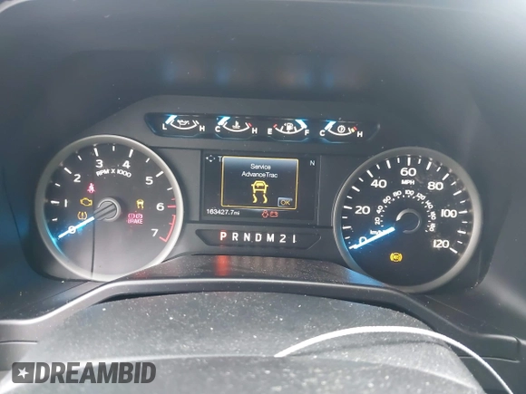 2016 Ford F-150 XL with VIN 1FTEW1CF1GKD72696, listed as a IAAI auction lot 41911550 with 163,427 mi miles and . Bid and sale history available at carsss.com. Image 7.