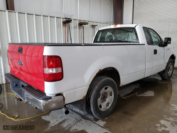2007 Ford F-150 XL with VIN 1FTRF12287NA84463, listed as a Copart auction lot 53989215 with 158,645 mi miles and Clean Title. Bid and sale history available at carsss.com. Image 3.