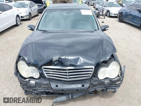 2007 Mercedes-Benz C 230 Sport with VIN WDBRF52H37F916652, listed as a IAAI auction lot 42053744 with 101,560 mi miles and . Bid and sale history available at DreamBid. Image 13.