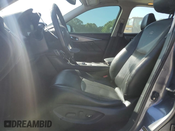 2014 Infiniti Q50 Sport with VIN JN1BV7AR4EM680570, listed as a Copart auction lot 52192845 with 149,060 mi miles and Salvage Title. Bid and sale history available at carsss.com. Image 7.