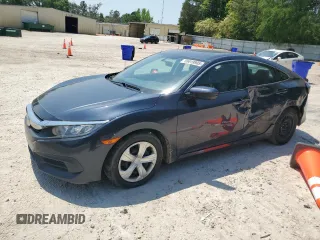 2017 Honda Civic LX z VIN 19XFC2F55HE026662, wystawiony jako Copart lot #55019905 z przebiegiem 81 075 mil mil oraz Szkoda całkowita • Salvage title. Historia ofert i sprzedaży dostępna na DreamBid. Obrazek 1.