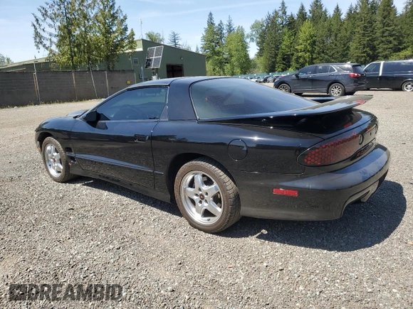 2002 Pontiac Firebird Formula z VIN 2G2FV22G522134431, wystawiony jako Copart lot #56423935 z przebiegiem 46 100 mil mil oraz Szkoda całkowita • Salvage title. Historia ofert i sprzedaży dostępna na DreamBid. Obrazek 2.