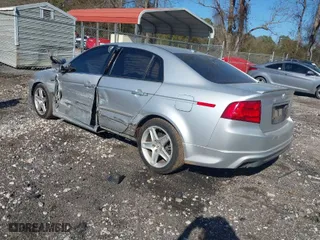 2005 Acura TL with VIN 19UUA66235A052185, listed as a IAAI auction lot 41496963 with 1 mi miles. Bid and sale history available at carsss.com. Image 3.