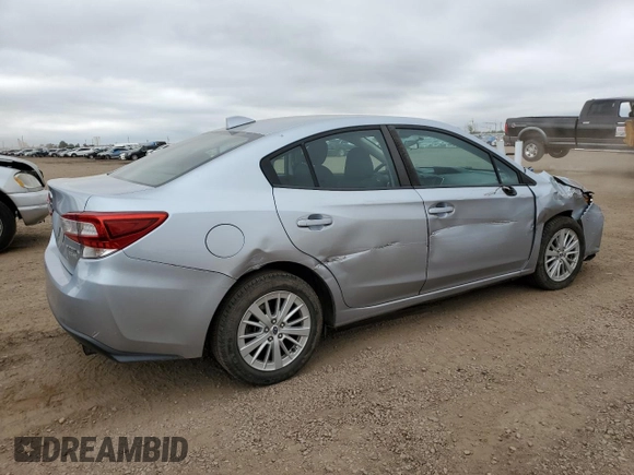 2017 Subaru Impreza Premium with VIN 4S3GKAB67H3622556, listed as a Copart auction lot 61629265 with 86,580 mi miles and Salvage title. Bid and sale history available at DreamBid. Image 3.