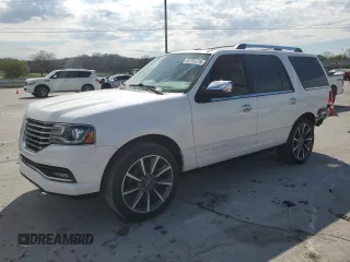 2017 Lincoln Navigator Reserve z VIN 5LMJJ2LT7HEL00080, wystawiony jako Copart lot #50795315 z przebiegiem 141 437 mil mil oraz Szkoda całkowita • Salvage title. Historia ofert i sprzedaży dostępna na DreamBid. Obrazek 1.