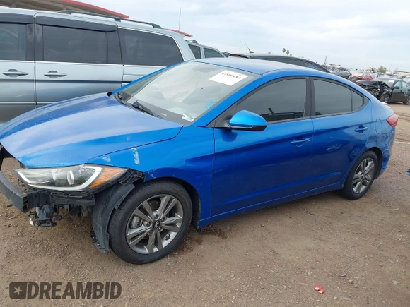 2018 Hyundai Elantra SEL with VIN 5NPD84LF9JH380476, listed as a IAAI auction lot 41800483 with 60,289 mi miles. Bid and sale history available at carsss.com. Image 14.