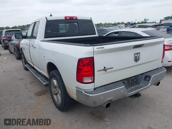 2015 Ram 1500 Lone Star with VIN 1C6RR6GT2FS750861, listed as a IAAI auction lot 42047510 with 127,402 mi miles. Bid and sale history available at carsss.com. Image 3.