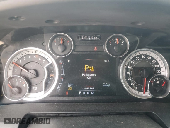 2016 Ram 1500 Lone Star z VIN 1C6RR7LT7GS112165, wystawiony jako Copart lot #56653495 z przebiegiem 116 287 mil mil oraz Czysty tytuł • Clean title. Historia ofert i sprzedaży dostępna na DreamBid. Obrazek 9.