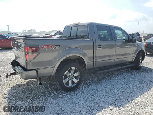 2012 Ford F-150 XL with VIN 1FTFW1CF6CKE18103, listed as a Copart auction lot 52884105 with 150,951 mi miles and Salvage Title. Bid and sale history available at carsss.com. Image 3.