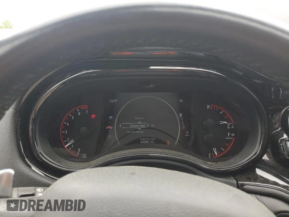 2021 Dodge Durango GT Plus with VIN 1C4RDJDG7MC523772, listed as a Copart auction lot 58276015 with 64,991 mi miles and Salvage title. Bid and sale history available at DreamBid. Image 9.