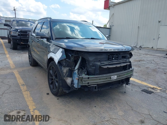 2018 Ford Explorer XLT z VIN 1FM5K7D83JGC51303, wystawiony jako IAAI lot #42456171 z przebiegiem 110 155 mil mil oraz . Historia ofert i sprzedaży dostępna na DreamBid. Obrazek 1.