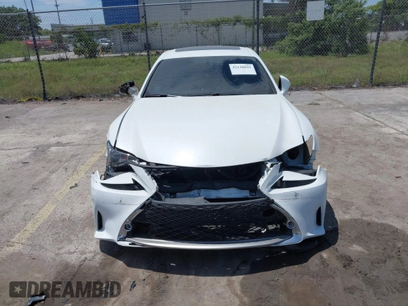 2015 Lexus RC 350 F Sport with VIN JTHHE5BC3F5008628, listed as a IAAI auction lot 42120841 with 116,527 mi miles and . Bid and sale history available at DreamBid. Image 12.