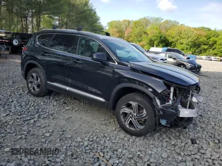2022 Hyundai Santa Fe SEL z VIN 5NMS2DAJ8NH476196, wystawiony jako Copart lot #55125075 z przebiegiem 26 993 mil mil oraz Szkoda całkowita • Salvage title. Historia ofert i sprzedaży dostępna na DreamBid. Obrazek 4.
