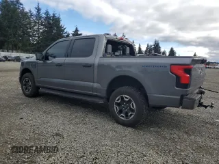 2023 Ford F-150 Lightning Pro with VIN 1FTVW1EL8PWG38419, listed as a Copart auction lot 47630535 with 11,940 mi miles and Salvage Title. Bid and sale history available at DreamBid. Image 2.
