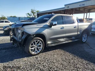 2019 Chevrolet Silverado 1500 LTZ with VIN 3GCUYGED0KG209770, listed as a Copart auction lot 49251165 with 40,397 mi miles and Salvage Title. Bid and sale history available at carsss.com. Image 1.