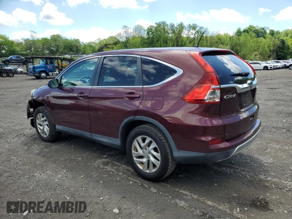 2016 Honda CR-V EX with VIN 2HKRM4H57GH604306, listed as a Copart auction lot 55986145 with 161,894 mi miles and Salvage Title. Bid and sale history available at DreamBid. Image 2.