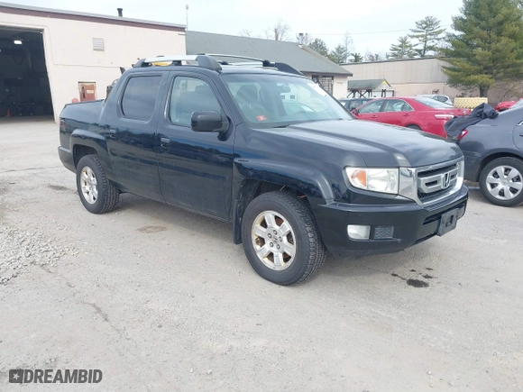 2011 Honda Ridgeline RTS with VIN 5FPYK1F4XBB453373, listed as a IAAI auction lot 41837086 with 268,041 mi miles. Bid and sale history available at carsss.com. Image 1.