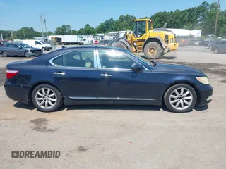 2008 Lexus LS 460 with VIN JTHBL46F385055817, listed as a IAAI auction lot 42668757 with 220,389 mi miles and . Bid and sale history available at DreamBid. Image 13.