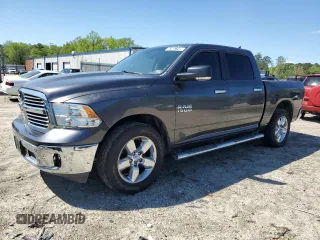 2017 Ram 1500 Big Horn with VIN 1C6RR7LG0HS518230, listed as a Copart auction lot 51051145 with 101,339 mi miles and Clean Title. Bid and sale history available at carsss.com. Image 1.