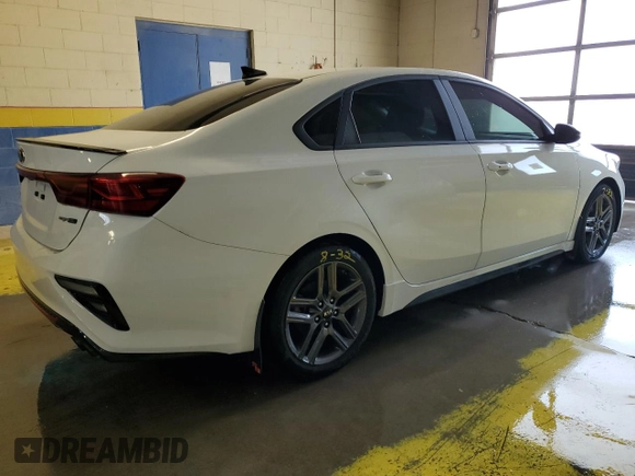 2021 Kia Forte GT-Line z VIN 3KPF34AD5ME325461, wystawiony jako Copart lot #60165355 z przebiegiem 72 093 mil mil oraz Czysty tytuł • Clean title. Historia ofert i sprzedaży dostępna na DreamBid. Obrazek 3.
