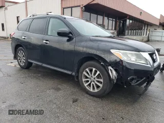 2013 Nissan Pathfinder Platinum with VIN 5N1AR2MM4DC604153, listed as a Copart auction lot 80937324 with 201,974 mi miles and Salvage Title. Bid and sale history available at carsss.com. Image 4.